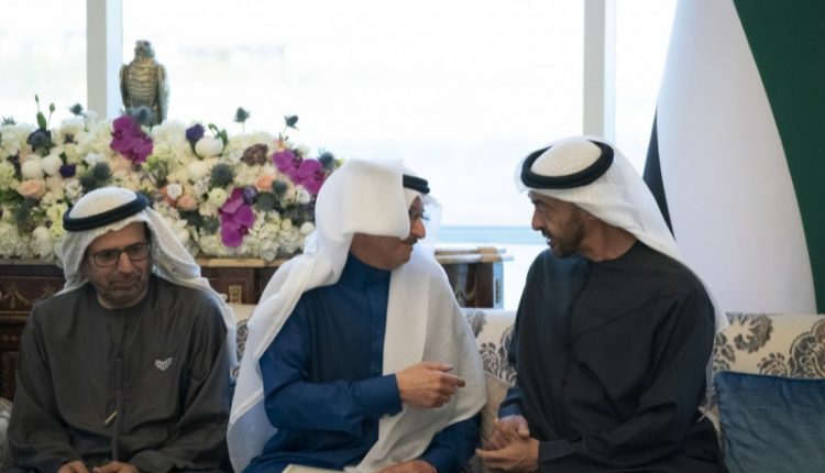 محمد بن زاید و دکتر یوسف, رییس سازمان همکاری اسلامی