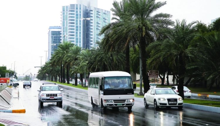 سیل در امارات متحده عربی