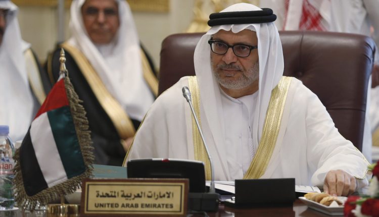 وزیر امور خارجه امارات