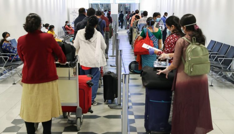 مسافران از امارات به جمهوری هند